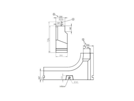 CARAVAN DRINKING WATER TANK 112 L (DUCATO JUMPER, BOXER), RIGHT