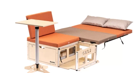 CAMP - samochodowa skrzynia kempingowa box Raxo, COMBI VAN / MINIVAN