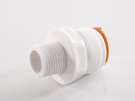 Carbest Złącze proste 12 mm z gwintem zewn. 3/8 cala - system wtykowy