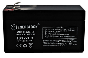 1.3AH lead-acid Battery ENERBLOCK AGM JS