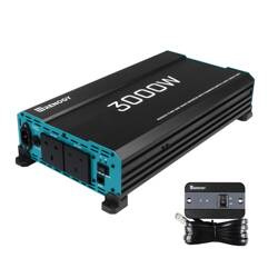 3000W 12V to 230V/240V Pure Sine Wave Inverter With English Standard Socket (with UPS Function)