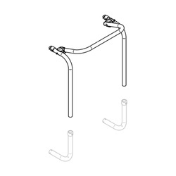 Carrier Frame Bracket &amp; Upper Frame Arm Thule Sport G2 SV