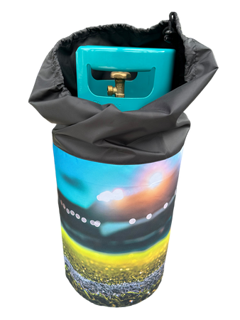 Pokrowiec na butlę gazową 11kg SOCCER GalloNero