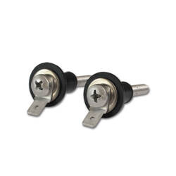 Screw probe for SS/P recovery tank