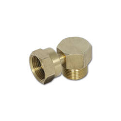 90° connection for Truma regulators