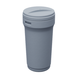 Zbiornik na sól i roztwór 75 l UHPLAST czarny