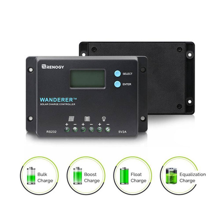 Kontroler ładowania Wanderer 10A PWM