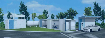 Elektrolizer wodoru AEM