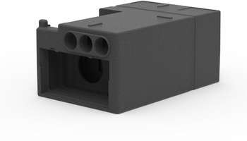 Lower casing for Saphir Comfort air conditioning systems, black