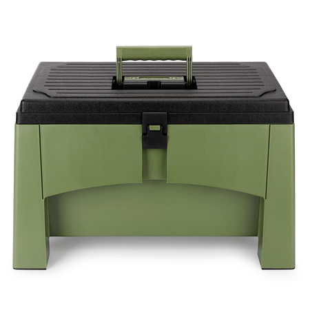 Stool with storage compartment Yolco ST2 Green