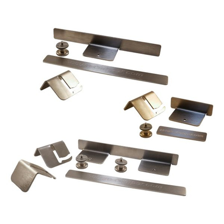 Ochrona okna do kampera Secure Camper Aero Frame S czarna stal nierdzewna