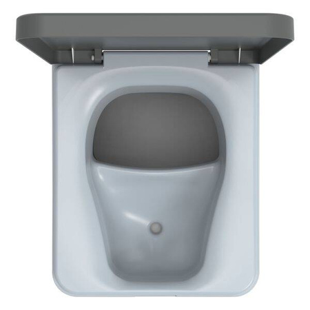 Trelino Evo S composting separation toilet anthracite, 4.5 l / 6.5 l, soft-close, no water or chemicals
