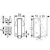 Automatic snap closure - large