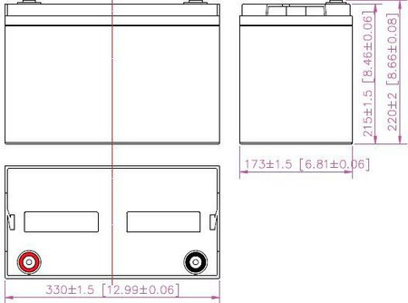 12v 100AH Akumulator żelowy MW POWER