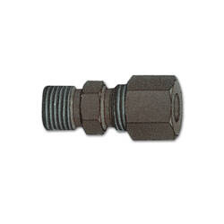 G 1/4" LH male coupling - pipe Ø 8 mm
