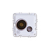 GalaXL DC+TV socket - white