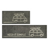 Doormat Keep it Simple, 120 x 35 cm