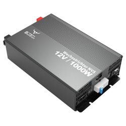 BullTron Falownik Campingowy 1000 W IP20 Czarny