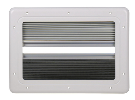 Klasyczne okno otwierane w ramie - szkło akrylowe 1075mm x 375mm 78°