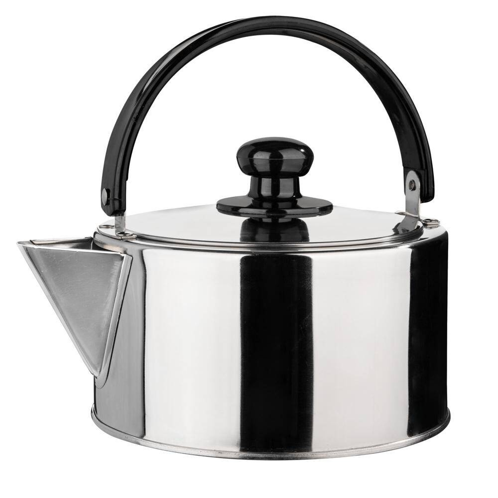Stainless steel kettle 2.5 l with handle up