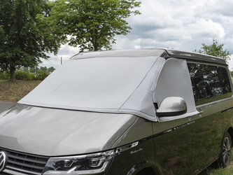 Hindermann Classic Osłona termiczna zewnętrzna VW T5/T6 Szary 3-warstwowy PVC
