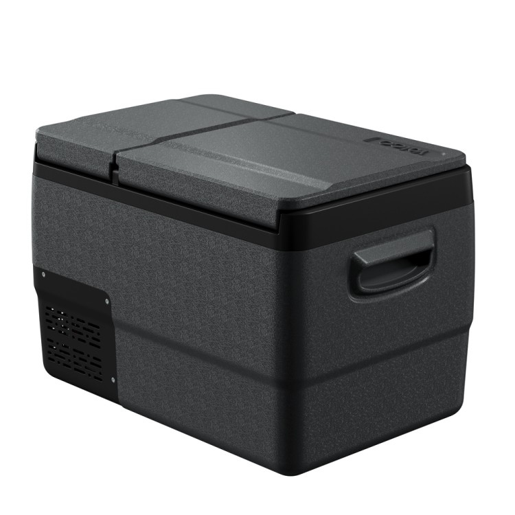 Yolco przenośna lodówka kompresorowa DX30 30 l, dwustrefowa, Space Grey - zasilanie i zabezpieczenia