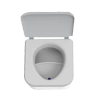 OGO Nomad S – compact separating toilet, white