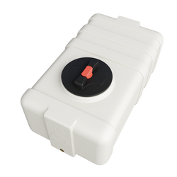 Prostokątny lekki pojemnik 100 l do transportu UHPLAST biały