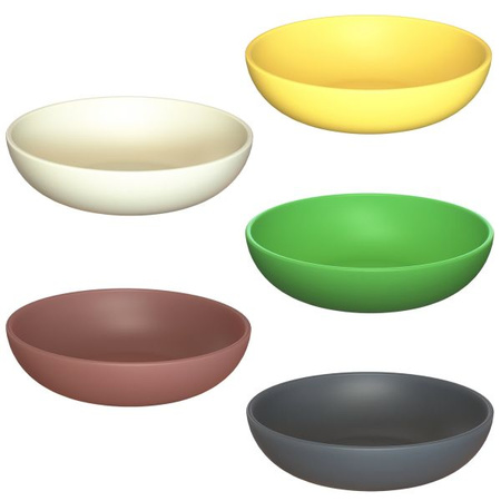 Magu Bowl 18 cm yellow – miseczka z naturalnego materiału Magnat