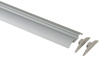 Profil aluminiowy półokrągły 1,5m szary 57mm x 10mm
