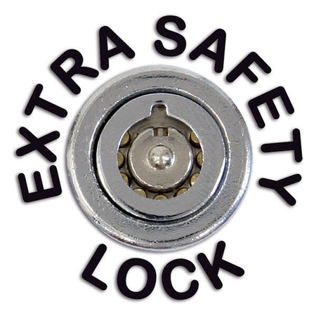 Aluminiowy uchwyt bezpieczeństwa Security 46 PRO - biały