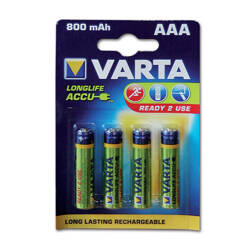 Rechargeable AAA Varta battery - 1.5 V