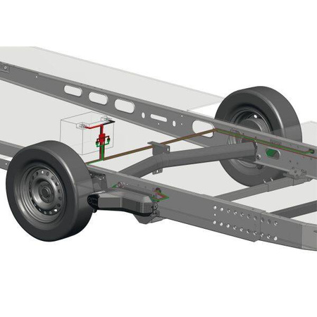 Napęd manewrowy AL-KO Mammut M20 pojedyncza oś max. masa 2250 kg