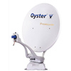 System satelitarny Oyster® V Premium, z konwerterem LNB Twin, biały