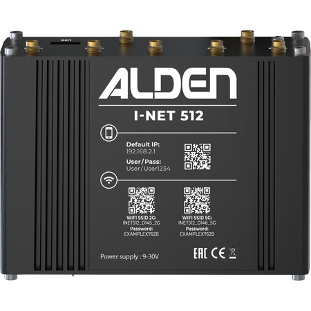 Alden router zestaw Pack 5G szary