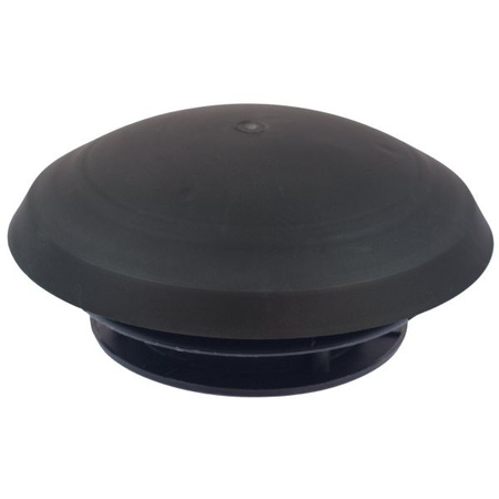 Wywietrznik dachowy grzybkowy 110 czarny UV z siatką Knorz