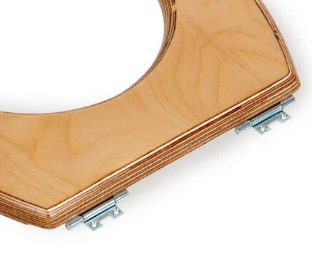 Toilet seat (wood) TROBOLO