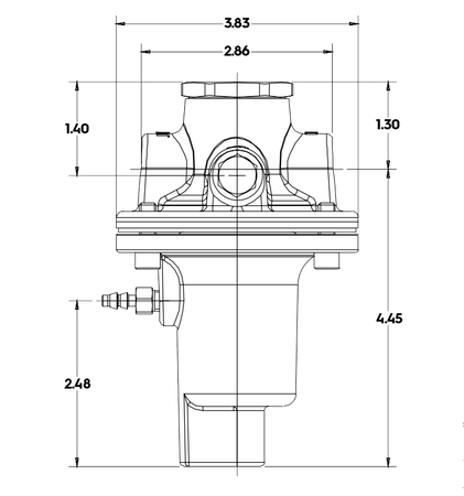 RegO 1784NGB Heavy Duty Natural Gas Line Regulator