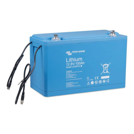 LiFePO4 Battery 12,8V/100Ah - Smart w. Bluetooth