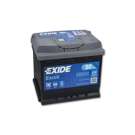 Akumulator Exide EB500 Excell LB3 - 12 V / 50 A