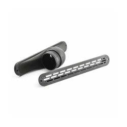 Wylot powietrza o przyłączu kątowym 90 stopni 20 cm przykręcany, pokrywa Fasolowa