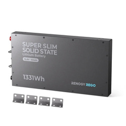 Akumulator Renogy REGO 12V 104Ah LiFePO4 z samonagrzewaniem