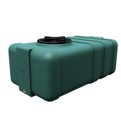 Prostokątny lekki pojemnik 100 l UHPLAST zielony