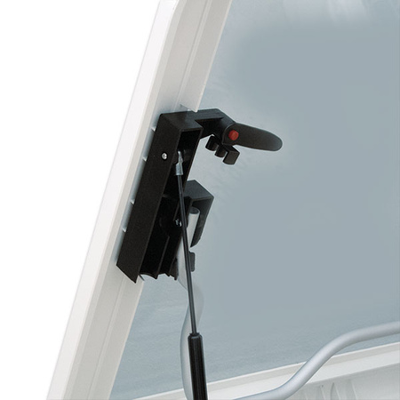 ExtraVENT 70 Evo - 70 x 50 cm rooflight for motorhomes and caravans, double-glazed dome, 4500 K LED, forced ventilation, pleated blind and fly screen, roof 25-60 mm