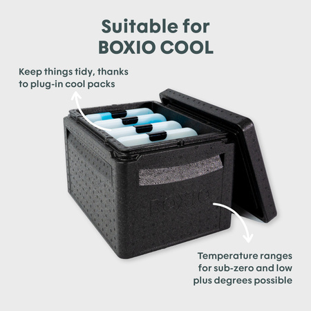 BOXIO COOL PACK - ice pack for the BOXIO COOL cool box, 22.8 x 21.5 x 2 cm