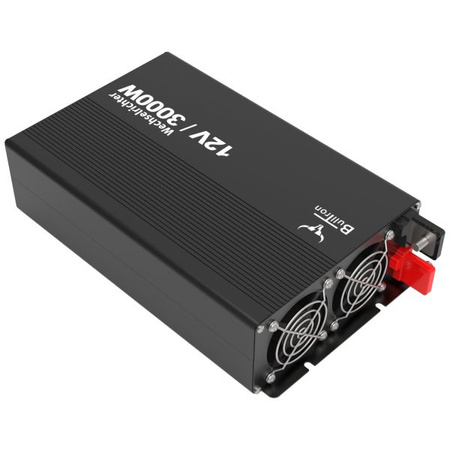 Inverter with Double Socket and Display, 3000 W