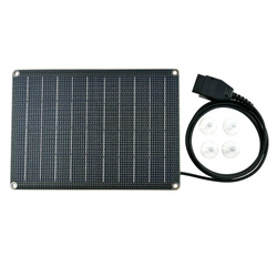solar module OBD-2 battery charger