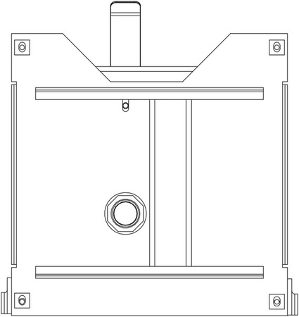 Obrotnica fotela kierowcy Sportscraft do Mercedes Sprinter / VW Crafter 2006–2016, płaska, do fotela oryginalnego