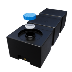 Pojemnik na płyny do kampera 120 l UHPLAST czarny