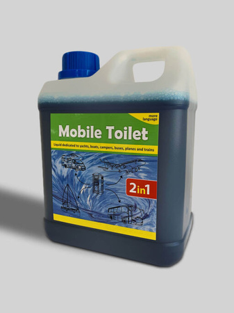 MOBILE TOILET Fluid for camping toilets, 2 liters